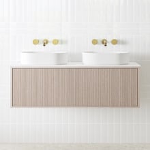 Clifton Ensuite 1200mm Wall Hung Double Vanity